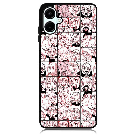 Anya Forger Faces Samsung Galaxy A06 Case