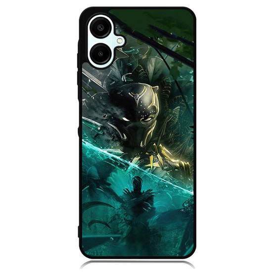 Black Panther Abstract Art Samsung Galaxy A06 Case
