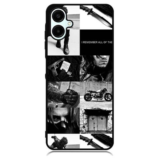 Bucky became winter soldier Samsung Galaxy A06 Case