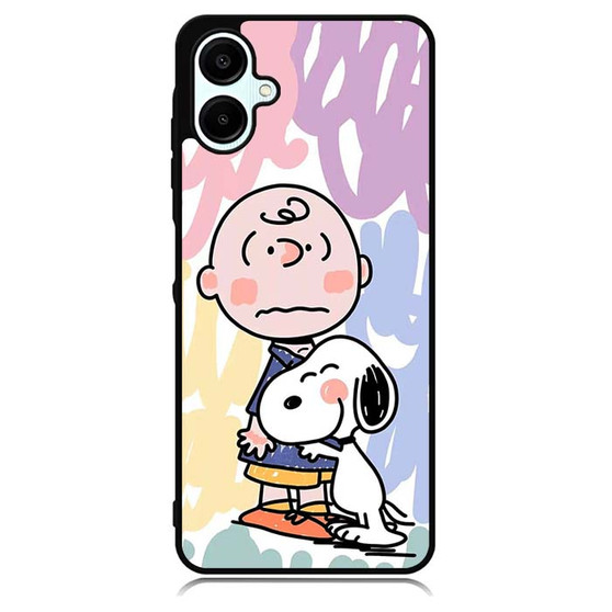 Charlie And Snoopy Hugging Samsung Galaxy A06 Case