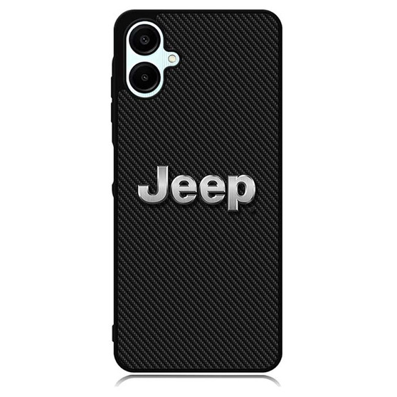 Jeep carbon style Samsung Galaxy A06 Case