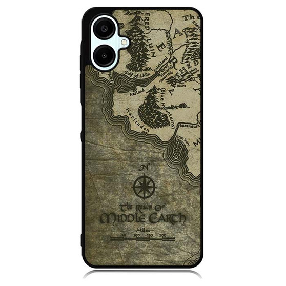 The lord of the rings middle earth map ASCK Samsung Galaxy A06 Case