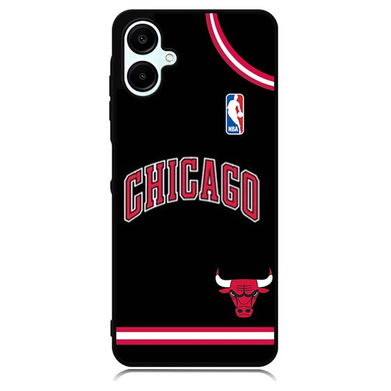 bulls black suit Samsung Galaxy A06 Case