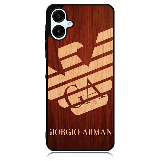 giorgio armani wood Samsung Galaxy A06 Case