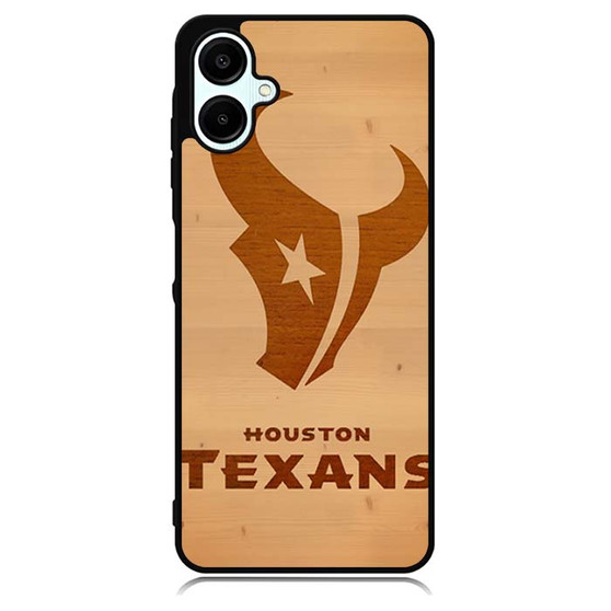 houston texans wood Samsung Galaxy A06 Case