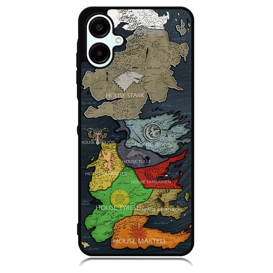 Map of Game of Thrones Samsung Galaxy A06 Case
