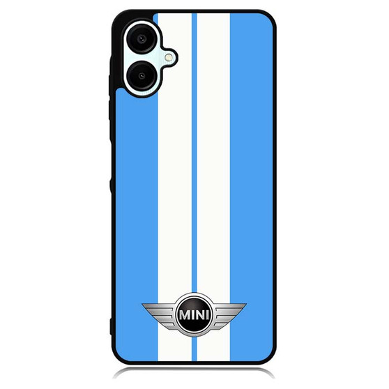 Mini Cooper Light Blue Samsung Galaxy A06 Case