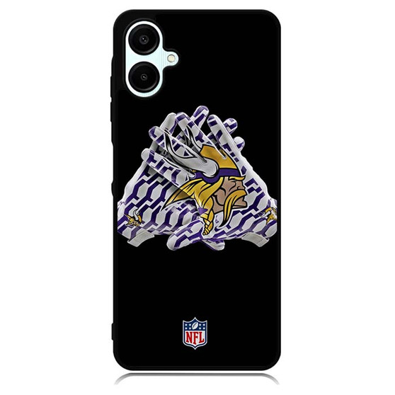 Minnesota Vikings American football Gloves Samsung Galaxy A06 Case