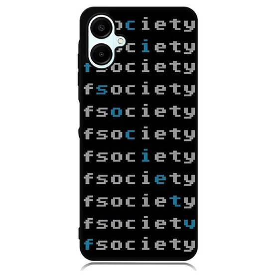 Mr Robot Fsociety Samsung Galaxy A06 Case