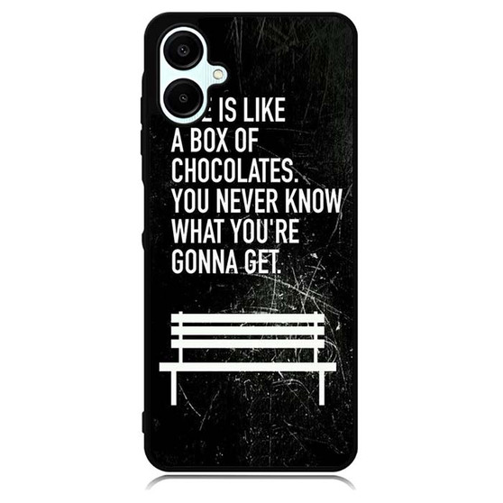 Quotes from Forestgump Samsung Galaxy A06 Case