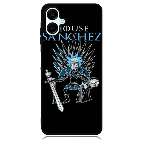 Rick And Morty In Iron Throne Samsung Galaxy A06 Case