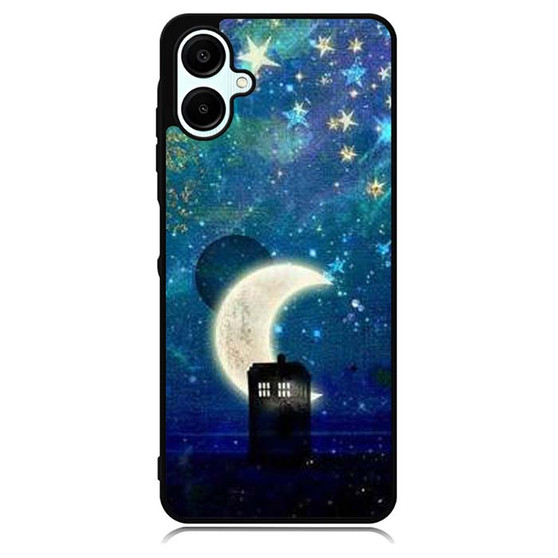 Tardis doctor who in Night Samsung Galaxy A06 Case