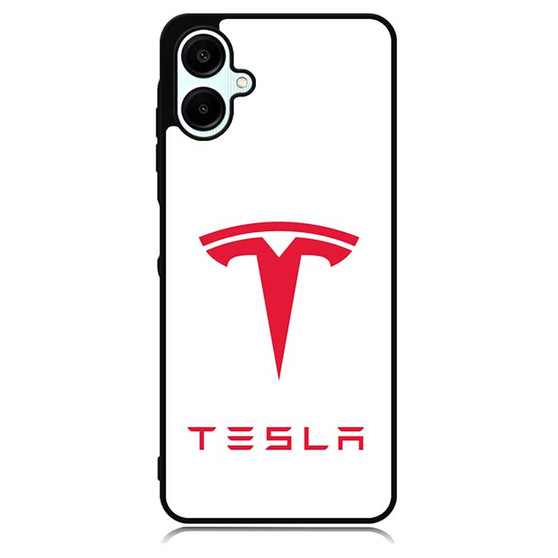 Tesla Logo 2 Samsung Galaxy A06 Case