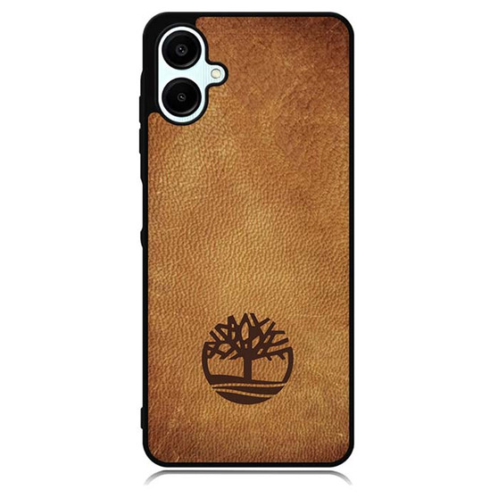 Timberland Brown Leather Samsung Galaxy A06 Case