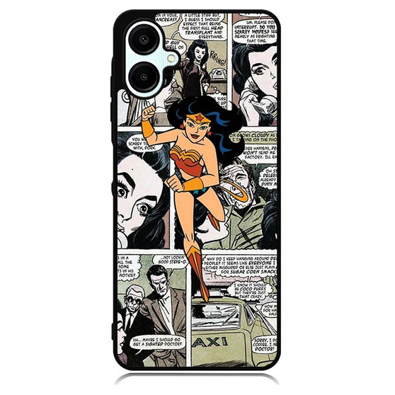 Wonder Woman in Comic Samsung Galaxy A06 Case