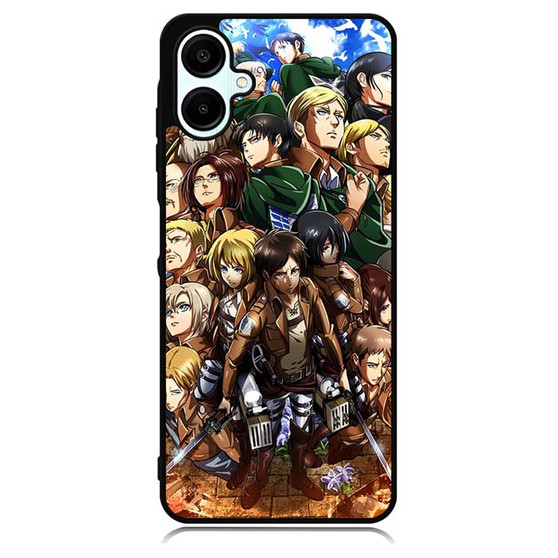 Attack on Titan All Characters Samsung Galaxy A06 Case