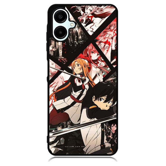 Sword Art Online Kirito & Asuna In Comic Art Samsung Galaxy A06 Case
