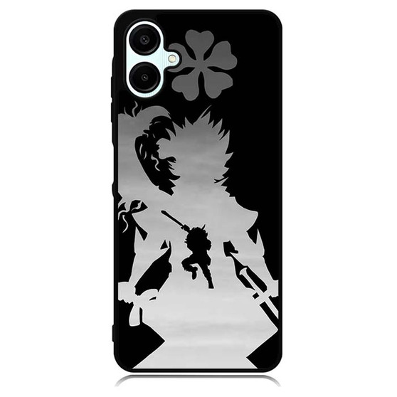 Black Clover Asta Siluet Samsung Galaxy A06 Case