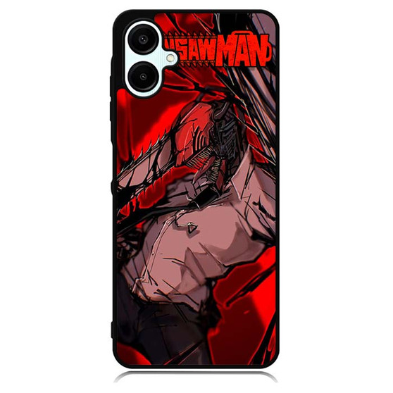 Denji Devil Mode in Red Samsung Galaxy A06 Case
