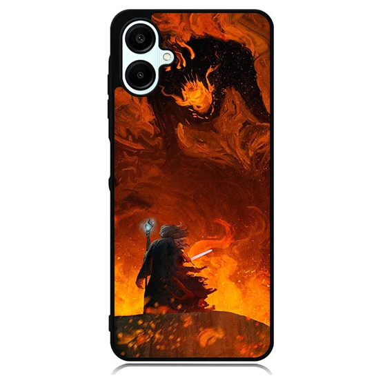 Gandalf vs Balrog The lord of the ring Samsung Galaxy A06 Case