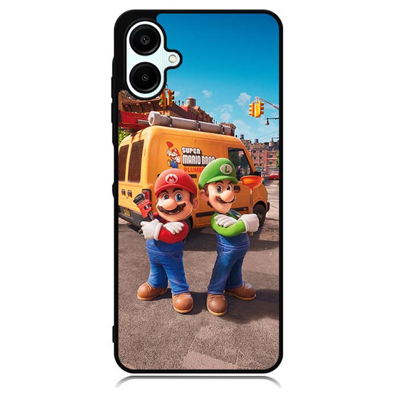 Super Mario and Luigi Samsung Galaxy A06 Case