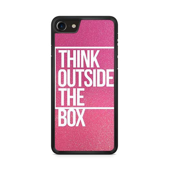 Think Outside The Box Pink Glitter iPhone 8 | iPhone 8 Plus Case