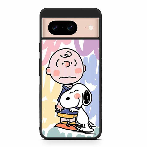 Charlie And Snoopy Hugging Google Pixel 8/ Pixel 8a/ Pixel 8 Pro Case