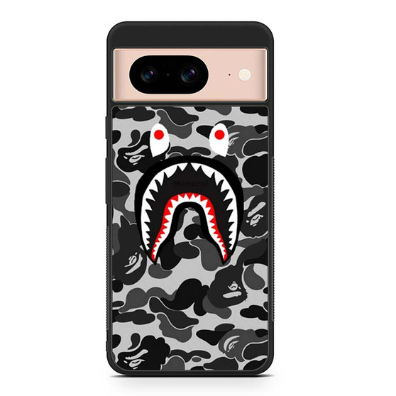 Bape Shark Black Camo Google Pixel 8/ Pixel 8a/ Pixel 8 Pro Case