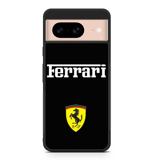 Black Ferrari Google Pixel 8/ Pixel 8a/ Pixel 8 Pro Case