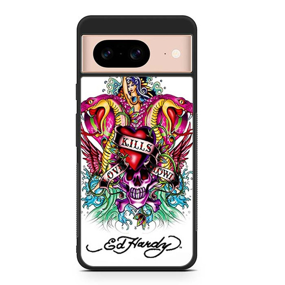 ed hardy kills love slowly Google Pixel 8/ Pixel 8a/ Pixel 8 Pro Case