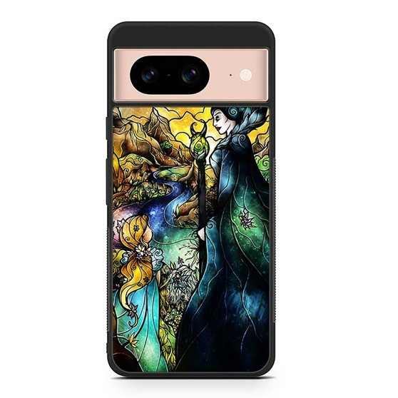 Maleficent Glass Art 2 Google Pixel 8/ Pixel 8a/ Pixel 8 Pro Case