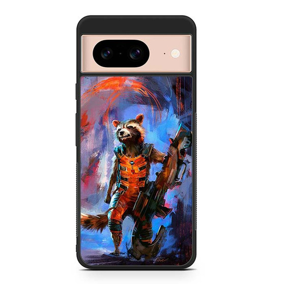 rocket racoon guardians of the galaxy Google Pixel 8/ Pixel 8a/ Pixel 8 Pro Case
