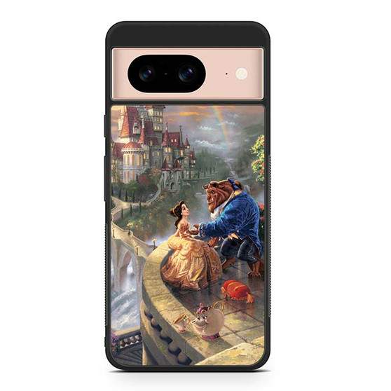 romantic beauty and the beast in their castle Google Pixel 8/ Pixel 8a/ Pixel 8 Pro Case