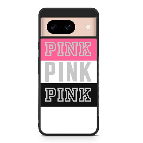 Triple Pink Victoria's secret Google Pixel 8/ Pixel 8a/ Pixel 8 Pro Case