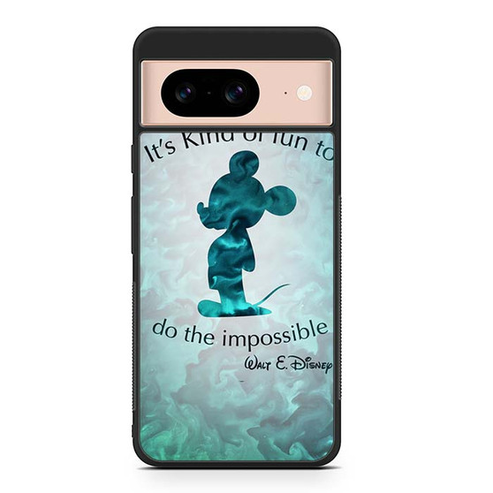 Walt Disney Art Quote Google Pixel 8/ Pixel 8a/ Pixel 8 Pro Case
