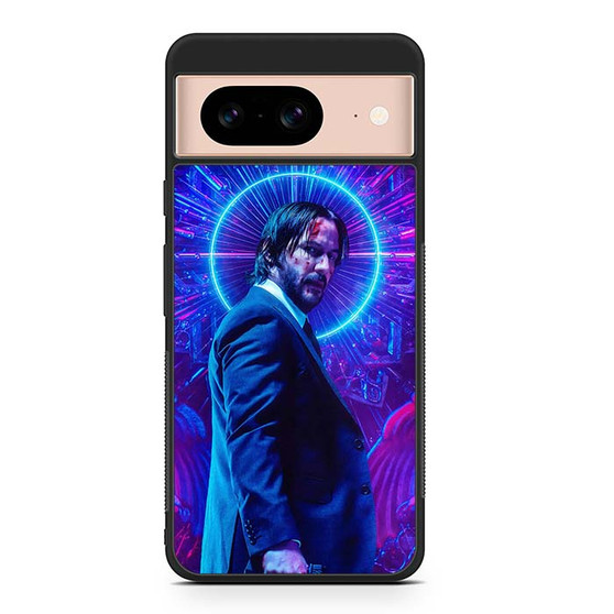 John Wick in Neon Google Pixel 8/ Pixel 8a/ Pixel 8 Pro Case