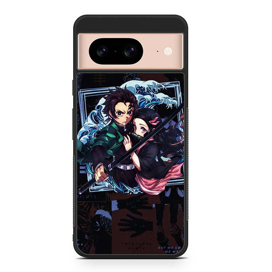 Kimetsu No Yaiba Tanjiro Protecting Nezuko Google Pixel 8/ Pixel 8a/ Pixel 8 Pro Case