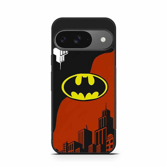 Batman Logo in Upside Down City Google Pixel 9/ Pixel 9a/ Pixel 9 Pro/ Pixel 9 Pro XL Case