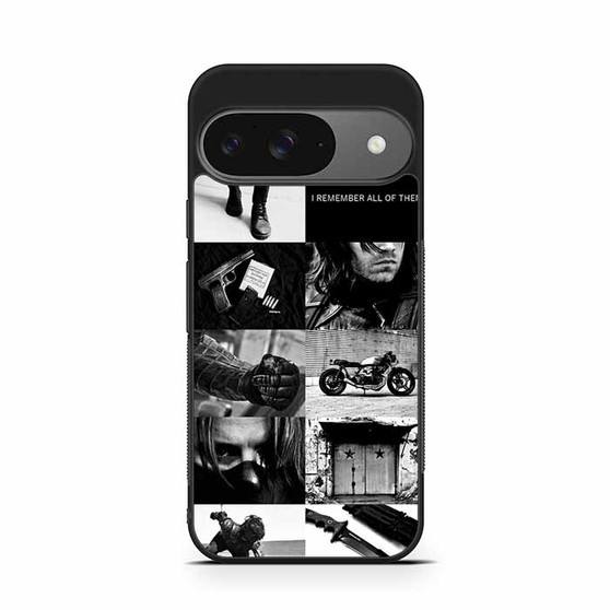 Bucky became winter soldier Google Pixel 9/ Pixel 9a/ Pixel 9 Pro/ Pixel 9 Pro XL Case