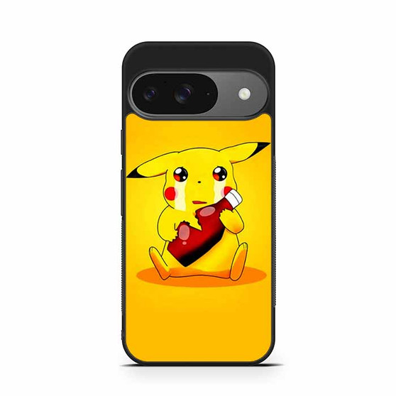 Cute pikachu crying Google Pixel 9/ Pixel 9a/ Pixel 9 Pro/ Pixel 9 Pro XL Case