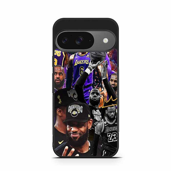 LeBron James Collages Google Pixel 9/ Pixel 9a/ Pixel 9 Pro/ Pixel 9 Pro XL Case