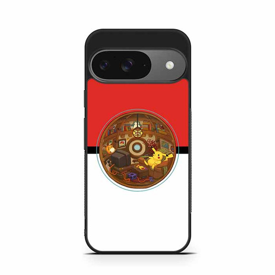 Pikachu inside pokeball Google Pixel 9/ Pixel 9a/ Pixel 9 Pro/ Pixel 9 Pro XL Case