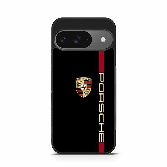 Porsche black car Google Pixel 9/ Pixel 9a/ Pixel 9 Pro/ Pixel 9 Pro XL Case