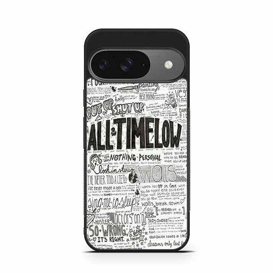 All Time Low Lyrics Google Pixel 9/ Pixel 9a/ Pixel 9 Pro/ Pixel 9 Pro XL Case