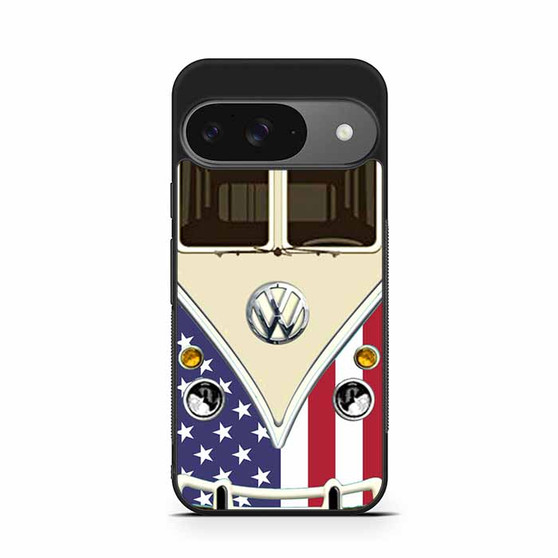 american vw retro bus Google Pixel 9/ Pixel 9a/ Pixel 9 Pro/ Pixel 9 Pro XL Case