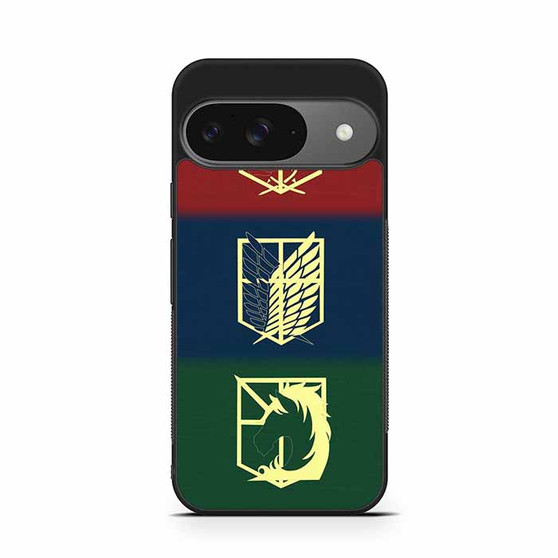 Attack on Titan logos Google Pixel 9/ Pixel 9a/ Pixel 9 Pro/ Pixel 9 Pro XL Case