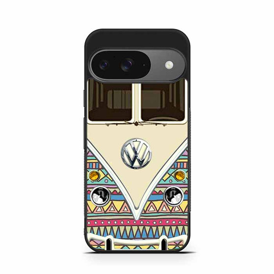 aztec vw retro bus Google Pixel 9/ Pixel 9a/ Pixel 9 Pro/ Pixel 9 Pro XL Case