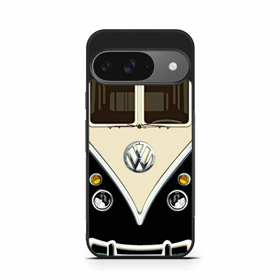 black vw retro bus Google Pixel 9/ Pixel 9a/ Pixel 9 Pro/ Pixel 9 Pro XL Case