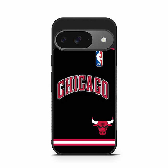 bulls black suit Google Pixel 9/ Pixel 9a/ Pixel 9 Pro/ Pixel 9 Pro XL Case