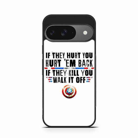 Captain America's Quote Google Pixel 9/ Pixel 9a/ Pixel 9 Pro/ Pixel 9 Pro XL Case
